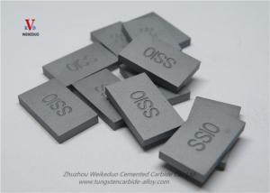 China High Purity Tungsten Carbide Inserts With 100% Virgin Raw Material factory