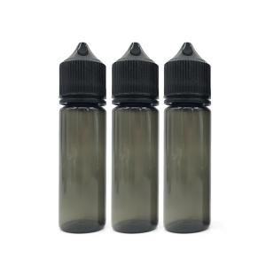 China Capacity PET Custom Printed E liquid bottles Round Childproof factory