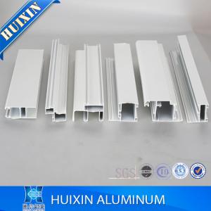 China Modern Design Powder Coating Aluminum Extruded Window and Door Profiles factory