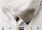 Heat Insulation 0.43mm Thick Aluminium Foil Coated Fiberglass Fabric
