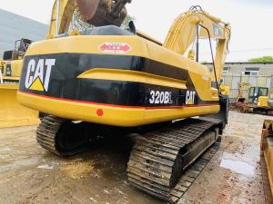 China Original Japan Cat 320b Second Hand Excavator , Caterpillar Used Track Excavator 20 Ton factory