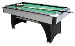 China Solid MDF Modern 6 Foot Pool Table , Indoor Family Professional Billiards Table factory