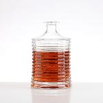 Hot Stamping Customized Label 500ml 700ml 750ml Alcohol Drink Liquor Wine Glass