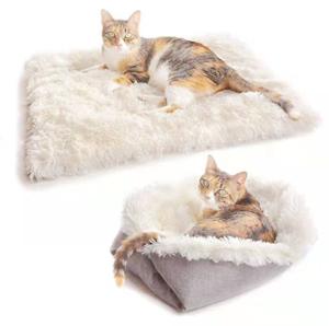 China Lovely Banana Shape Indestructible Pet Bed Mat Warm Soft Removable factory
