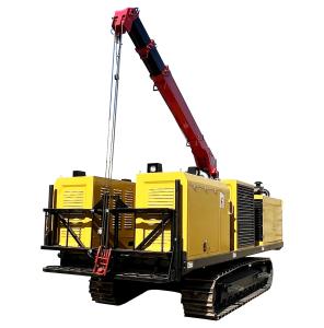 China 13000KG Hydraulic Lifting Boom Construction Welding Tractor with Mobile Welding Power factory