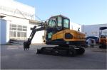 Hydraulic Rubber Crawler Tracked Backhoe Bucket Mini Digger 4 Ton Mini Crawler