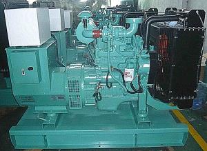 China Super Silent Open Type Genset 200KVA 160KW For Engine Room With Ventilation System factory