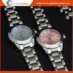005A Pink Fashion Jewelry Watch Rhinestone Bling Watches Stainless Steel Woman