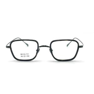 China BD103 Custom Frame Color Square Acetate Metal Frames - Premium Quality factory