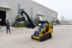 Backhoe Mini Rear Farm Excavator Diesel Loader With Telescopic Diggers