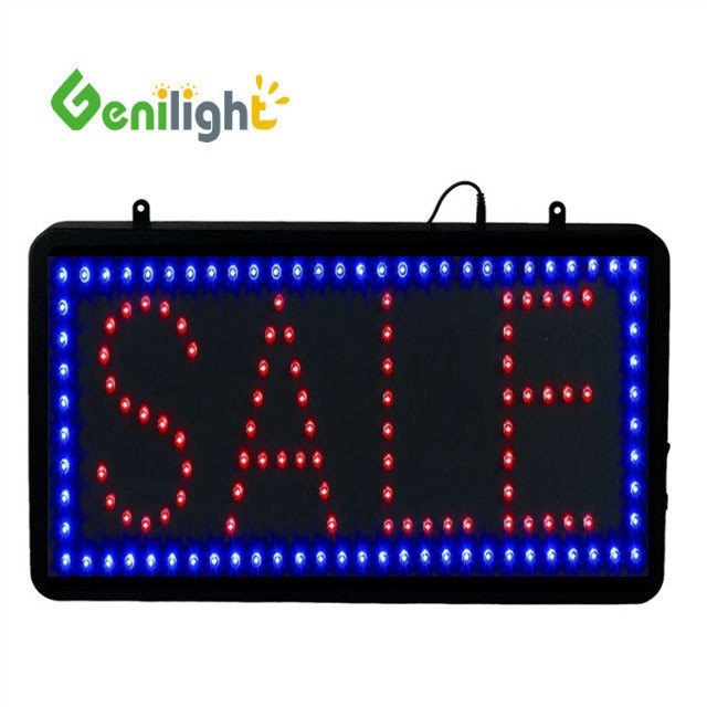 SDK Function Genilight Super Brightness Custom LED SALE Open Display LED Sign for Shop