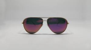 China Vintage Original Pilot Sunglasses Mirrored lens Air Force for Men UV 400 factory