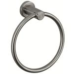 Wall Mount SUS304 Bathroom Hand Towel Ring Satin Finish Brushed Chrome Hand