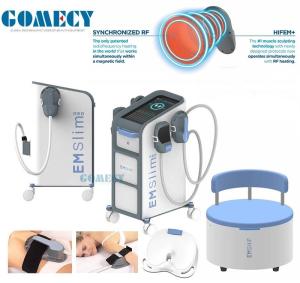 China RF EMS Sculpting Machine / ems body slimming Machine With Pelvic Floor Cushion Chair Option factory