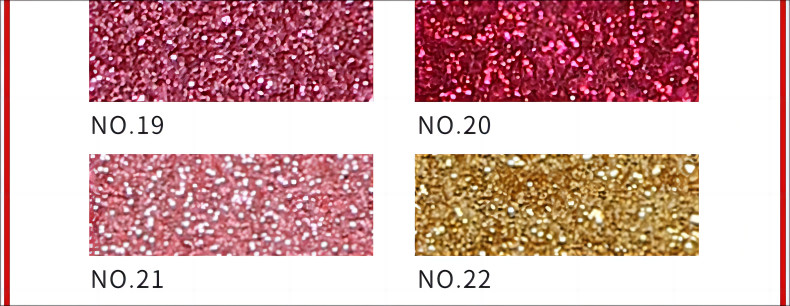 Waterproof Glitter PU Leather Powder Film Glitter Artificial Leather Customized