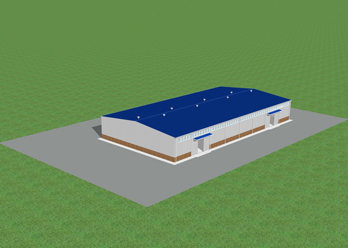 Portal Steel Structure Warehouse Building System Steel Frame Construction
