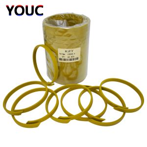 China KZT PTFE Hydraulic Piston Seal Ring For Excavator Cylinder Repair Kit With Heavy Machine on sale