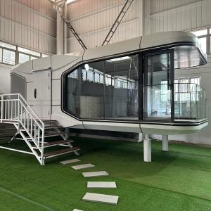 China 30-40 Years Life Span Steel Frame High End Space Capsule House for Customized Luxury Tourism and Smart Living factory