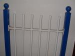 Customized Black Zinc Steel Metal Garrison Fence Panels Maintenance Free