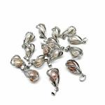Fashion Necklace For Unisex Gift Pearl Cage Pendant Essential Oil Diffuser