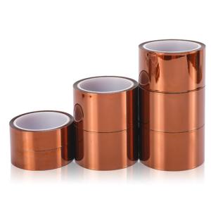 China 5 Mil Polyimide Adhesive Tape 120microns Kapton Heat Tape OEM size factory