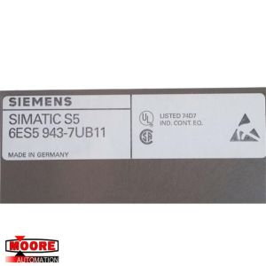 6ES5943-7UB11 6ES5 943-7UB11 Siemens Central Processing Unit