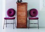 Bontempi Casa Penelope Fiberglass Arm Chair With Stylishly Alternative Design