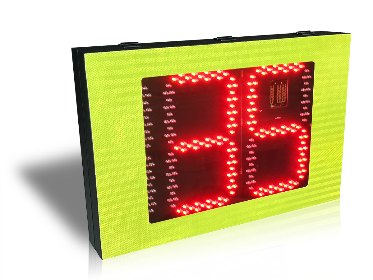 2 Digit and a half Traffic Speed Sign With Warning Function