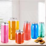 700ml Premium Quality Disposable PET Bottles With Aluminum Pull Tab For Energy