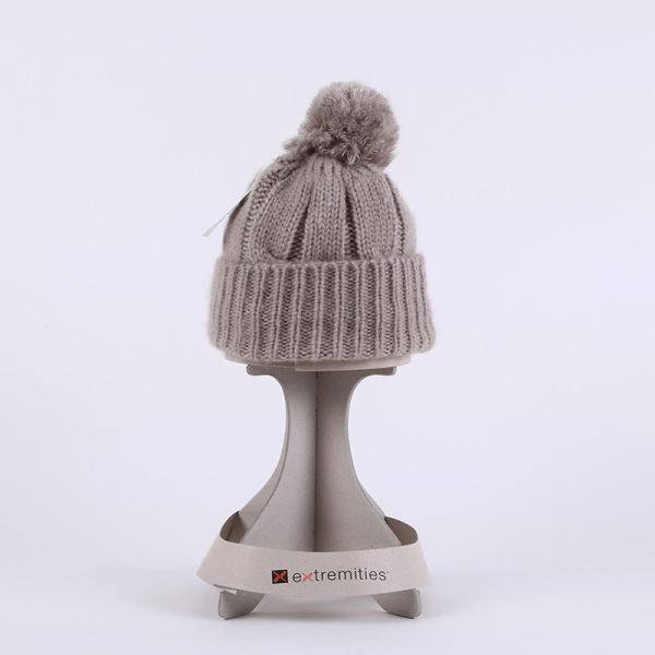 Free Standing Recycle Unit Cardboard Display Stands , Baseball Hat Hook Display