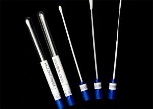 China Disposable Class I 500pcs Respiratory Diagnosis Sterile Throat Swab factory
