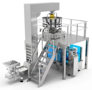 China Granular Food Packaging Machine With Food Grade Material And Fully Automatic Operation System factory