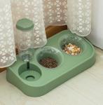 Ceramic Automatic Cat Feeder Dry Wet Depart For Cats