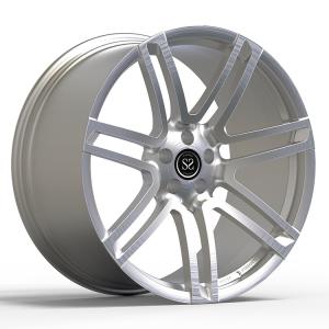 China 21x11 Brush 1 Piece Forged Wheels 6061-T6 Aluminum Alloy For Audi RS6 factory