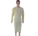 Polypropylene Yellow Disposable Isolation Gowns Medical Accessories S-5XL