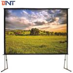 BNT wholesale product 150 inch used for outdoor fast fold projector screen