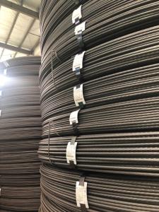 China 30MnSi 1420MPa Prestressed Concrete Steel Bar Deformed 9.0mm factory