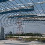 Welded Steel Prefabricated Agricultural Buildings H Section Steel Frame