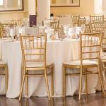 Chrome Plated Leg Metal Wedding Chair Italian Minimalism Scratch Resistance