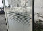 22"*64" Inch Blinds In Glass , White Tempered Glass With Blinds Inside