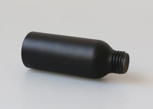 China Support heat transfer printing 150ml matte Black Aluminum Cosmetic spray Bottles factory