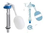 PP Blue-green 2 Step Valve Filling WC Toilet Fill Valve For Educational