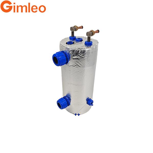 Food Beverage Shops 10kw Chiller Heat Exchanger With And Max Working Pressure 5