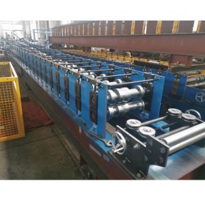 Storage Racking System 1.0mm-2.0mm Laser Welding Step Beam Roll Forming Machine