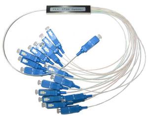 China 1×16 PLC Compact optical fiber splitter for Passive Optical Network factory