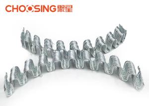 China Upholstery Serpentine Zig Zag Sofa Springs 9 Gauge Wire Diameter Silver Color factory