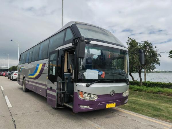 Diesel Engine Bus Middle Door 49 Seats Air Conditioner Yuchai Engine 11 Meters