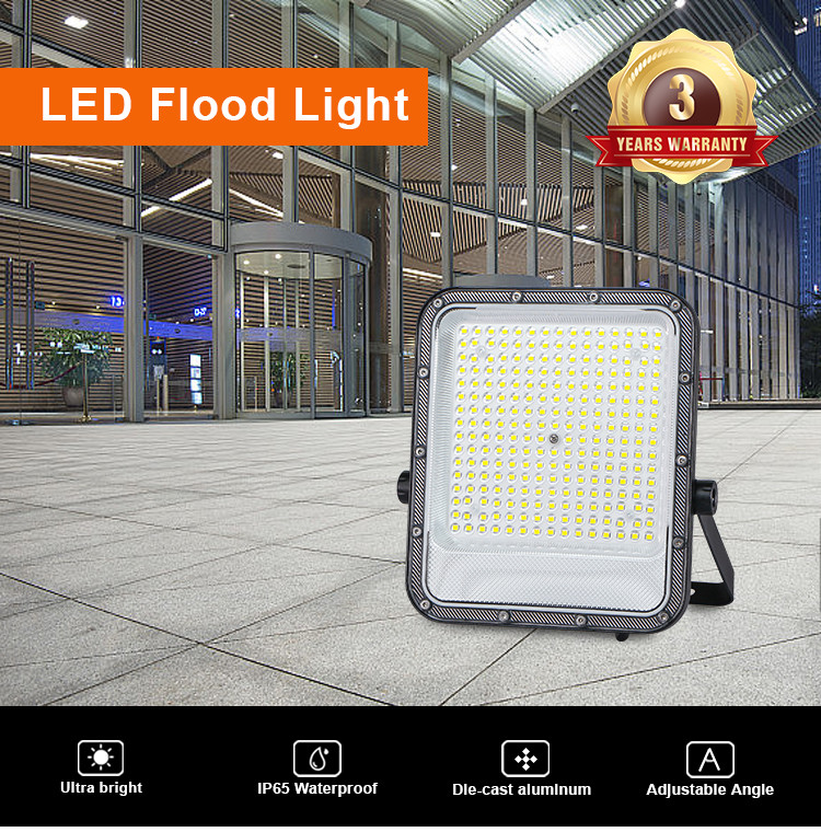 New Arrivals AKCD luminum Floodlight IP65 Waterproof Outdoor 50W 100W 150W 200W 400W AC LED Flood Light