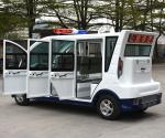 8 Seats Enclosed Electric Pick Up Car With Alarm Lamp Suits For City Walking