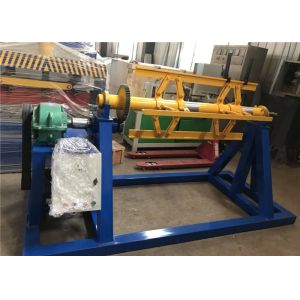 China Electric Sheet Metal Guillotine , Aluminum Coils Sheet Manual Decoiler Machine on sale